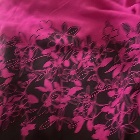 Free People Wide Leg Jumpsuit Fushia Halter Medium - Picture 5 of 6